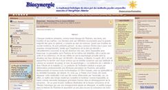 Desktop Screenshot of biosynergie.org